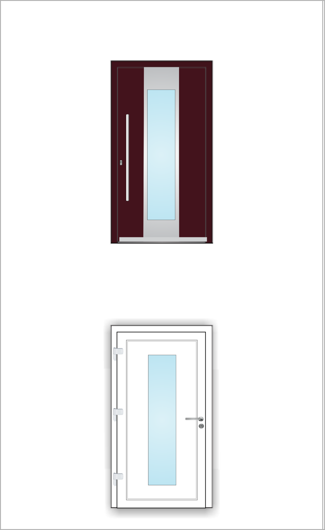 Haustür AB 67493 A+B